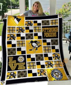 Pittsburgh Penguins 1 Blanket Quilt BH92