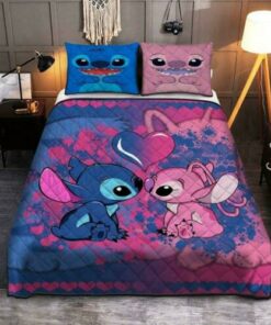 Disney Lilo And Stitch Love Bedding Set V98
