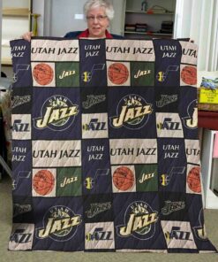 Utah Jazz 1 Blanket Quilt BH92