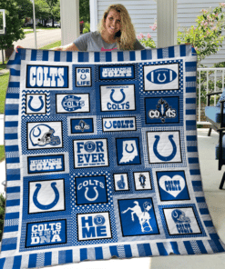 Indianapolis Colts Quilt Blanket H98