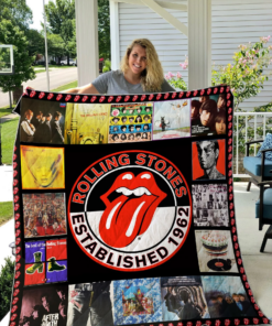The Rolling Stones Quilt Blanket H98
