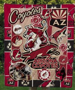 Arizona Coyotes Blanket Quilt3 B93