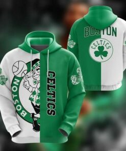 Boston Celtics 3D Hoodies BH92
