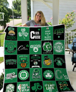 Boston Celtics Blanket Quilt v3 B93