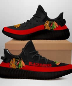 Chicago Blackhawks Yeezy Sneakers Shoes B93
