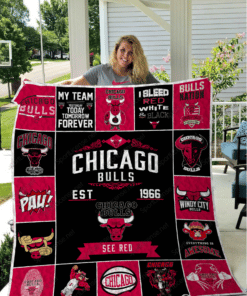 Chicago Bulls Blanket Quilt B93