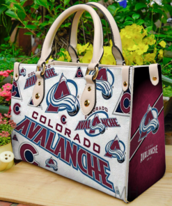 Colorado Avalanche Leather Hand Bag A95