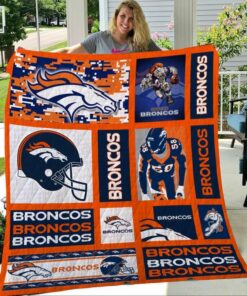 Denver Broncos 1 Quilt Blanket BH92