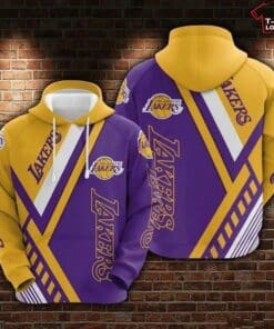 Los Angeles Lakers 3D Hoodie1 B93