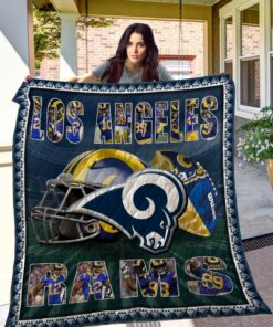 Los Angeles Rams Blanket Quilt1 B93