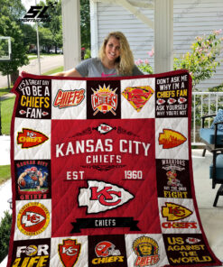 Kansas City Chiefs Quilt Blanket NT