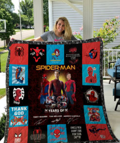 Spider-Man Quilt Blanket TT