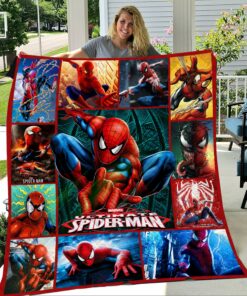Spider-Man Quilt Blanket 1 TT
