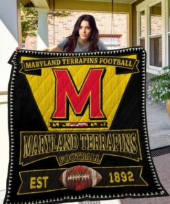 Maryland Terrapins 2 Quilt Blanket A95