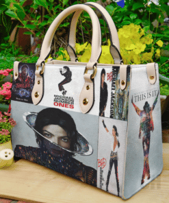 Michael Jackson Leather Hand Bag B93
