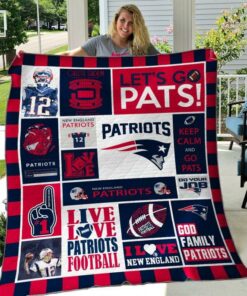 New England Patriots Blanket Quilt B93