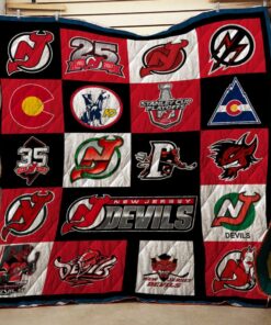 New Jersey Devils Blanket Quilt B93