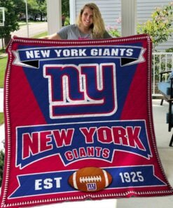 New York Giants Blanket Quilt2 B93