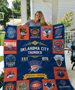 Oklahoma City Thunder 1 Quilt Blanket A95