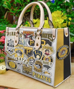 Pittsburgh Pirates Leather Hand Bag B93