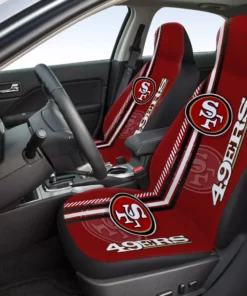 San Francisco 49ers Car Seat Covers v2 B93