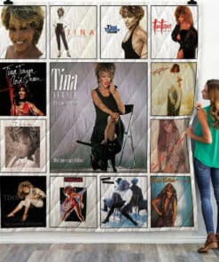 Tina Turner Blanket Quilt B93