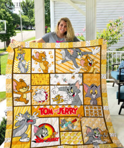 Tom &amp; Jerry 4 Quilt Blanket KA