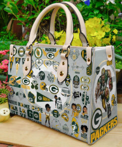 Green Bay Packers Leather Hand Bag 2 KA