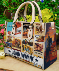John Wayne Leather Hand Bag A95