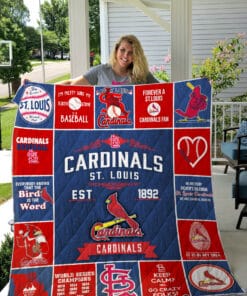 St. Louis Cardinals Quilt Blanket 2 KA
