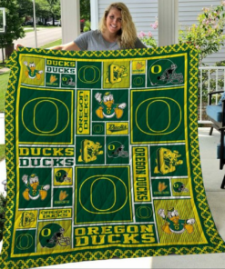 Oregon Ducks Quilt Blanket H98