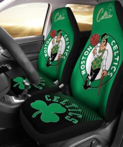 Boston Celtics Car Seat Covers KA
