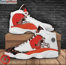 Cleveland Browns Jordan 13 Shoes BH92