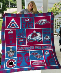 Colorado Avalanche Quilt Blanket A95