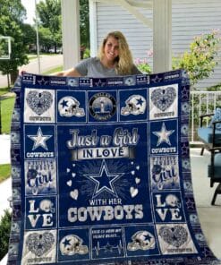 Dallas Cowboys Quilt Blanket BH92
