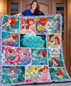 The Little Mermaid Quilt Blanket 3KA