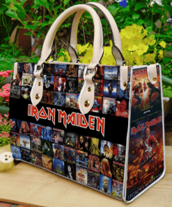 Iron Maiden Leather Hand Bag BH92