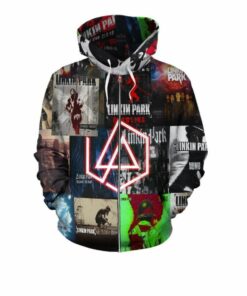 Linkin Park 3D Zip Hoodie BH92