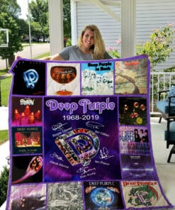 Deep Purple Quilt Blanket 2 NT