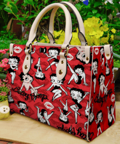 Betty Boop Leather Hand Bag1 NT