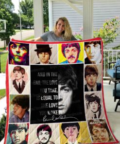 Paul McCartney Quilt Blanket NT