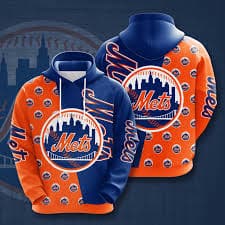 New York Mets 3D Hoodie NT
