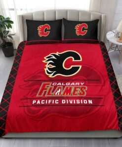 Calgary Flames Bedding Set TT