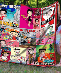Betty Boop Quilt Blanket 1 NT