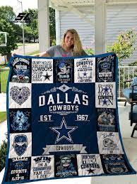 Dallas Cowboys Quilt Blanket NT