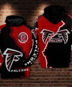 Atlanta Falcons 3D Hoodie  NT