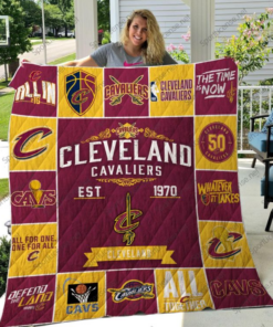 Cleveland Cavaliers Quilt Blanket H98