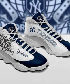 New York Yankees Air Jordan 13 Shoes BH92