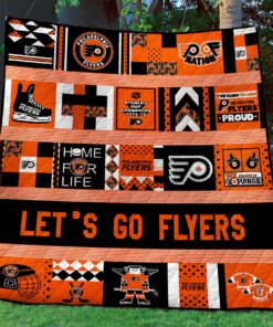 Philadelphia Flyers Quilt Blanket BH92