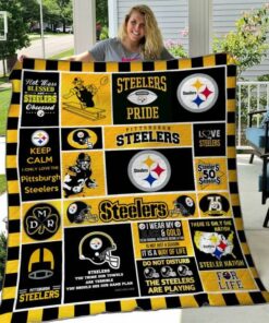 Pittsburgh Steelers Blanket Quilt BH92